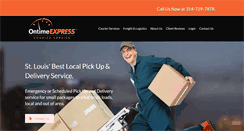 Desktop Screenshot of ontimeexpress.net