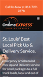 Mobile Screenshot of ontimeexpress.net